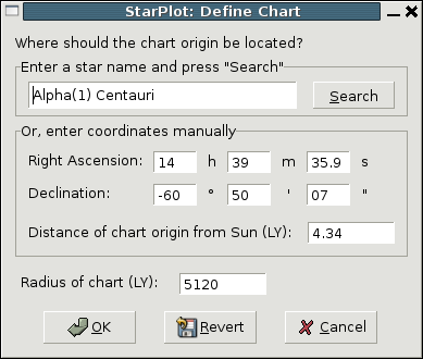 [StarPlot Define Chart dialog]