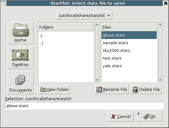 [StarPlot file open dialog]